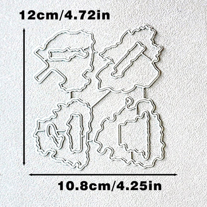 Warm Autumn Cabin Dies & Stamps Set