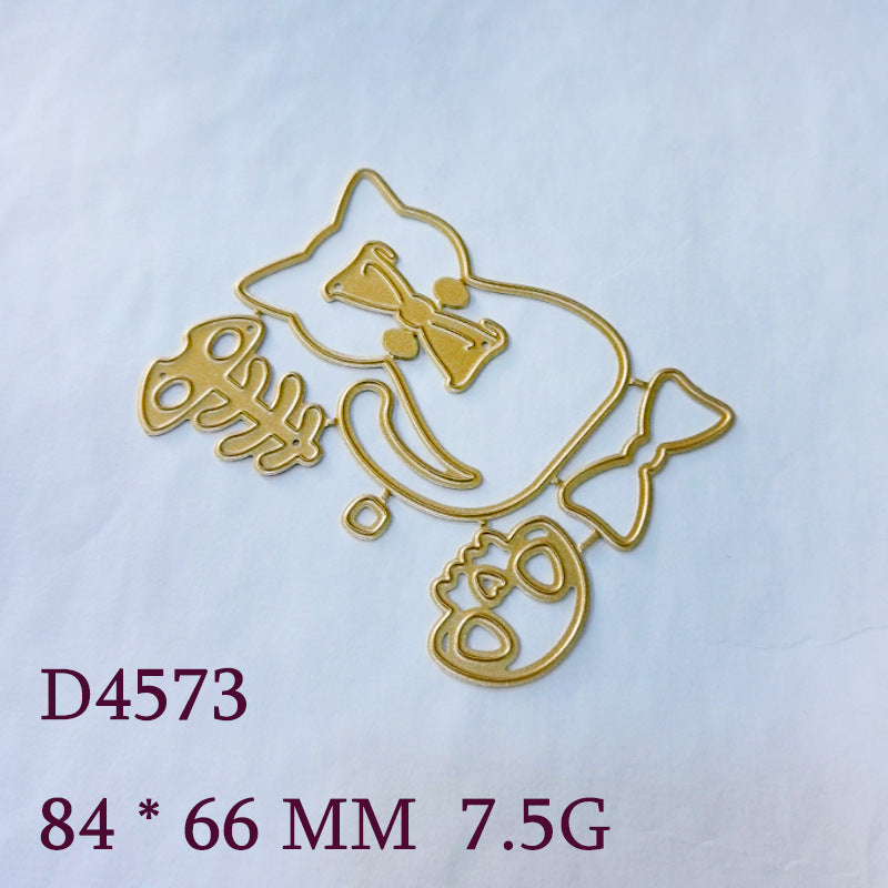 Skull Cat Metal Cutting Dies