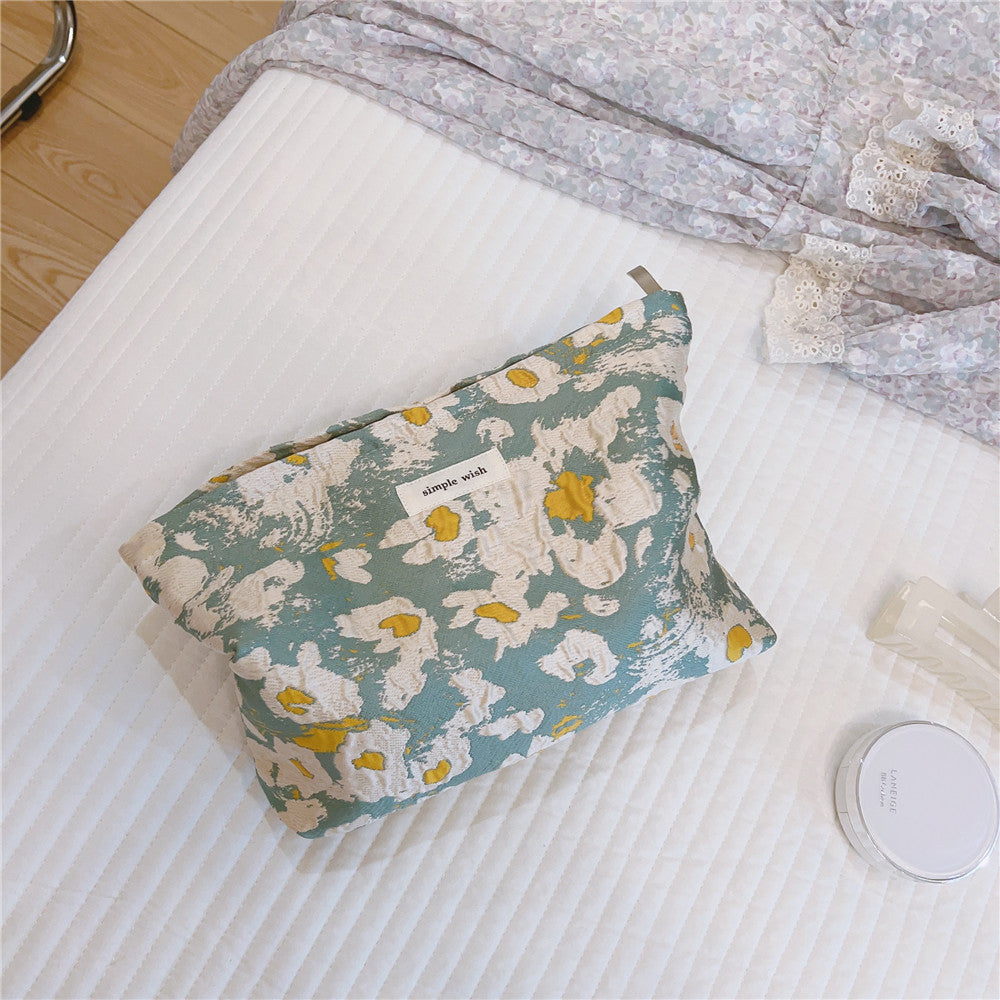 Fresh and Simple Travel Canvas Cosmetic Bag