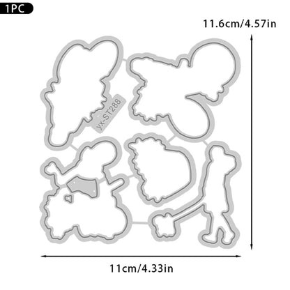 Cycling and Walking the Dog Dies & Stamps Set