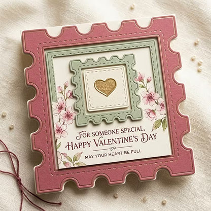 Retro Layered Square Frames Metal Cutting Dies