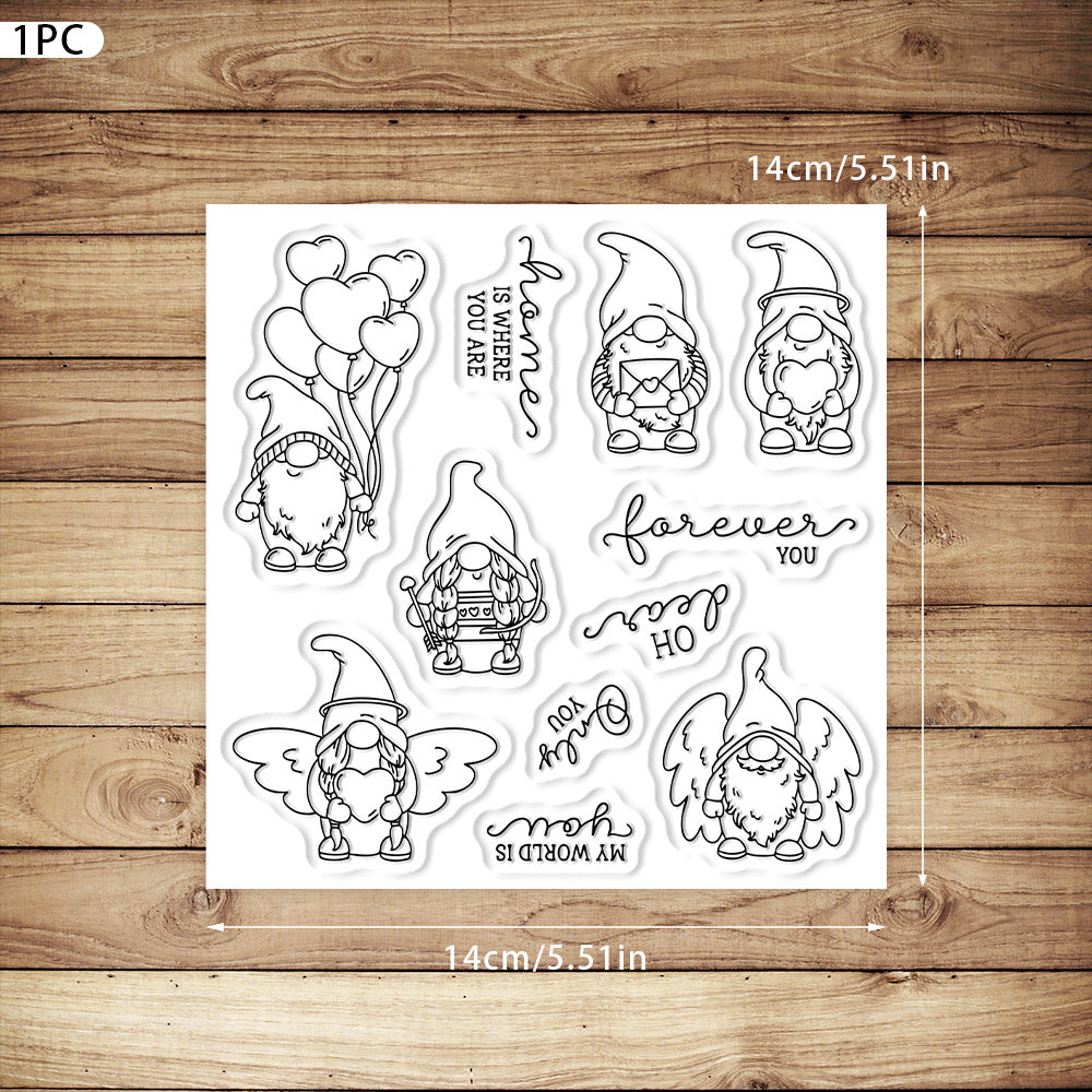 Valentine's Day Gnome Dies & Stamps Set