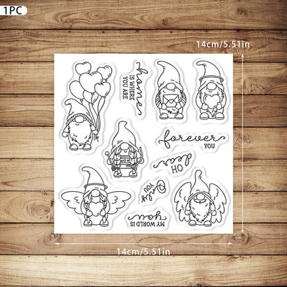 Valentine's Day Gnome Dies & Stamps Set