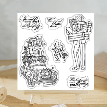 Christmas Gifts Clear Stamps