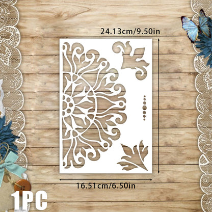 Printed Pattern DIY Painting Hollow Stencil