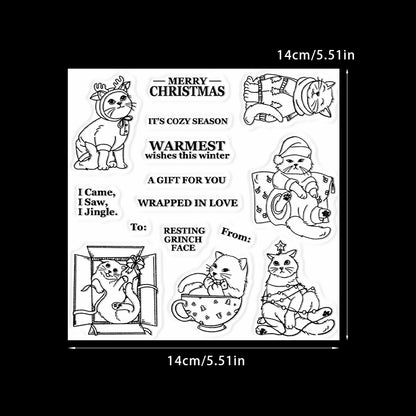 Sweater Kitten Dies & Stamps Set