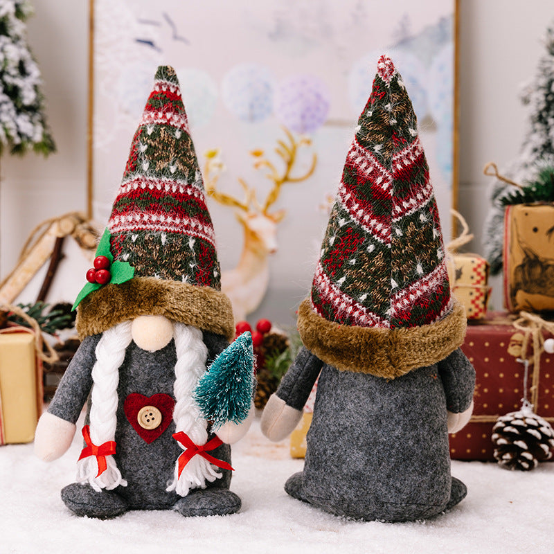 Adorable Gnome Christmas Doll Ornaments