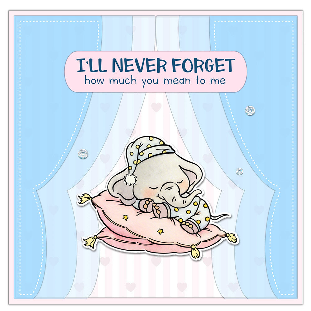 Warm Little Elephant Dies & Stamps Set