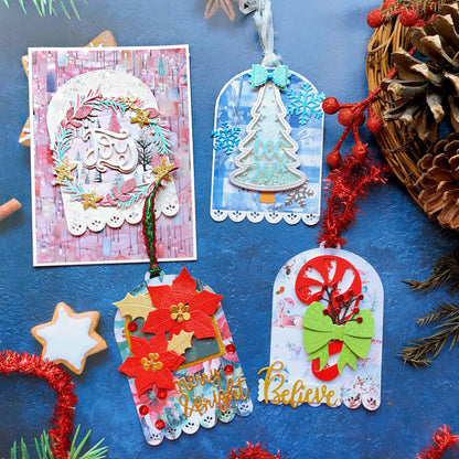 Christmas Tags Metal Cutting Dies