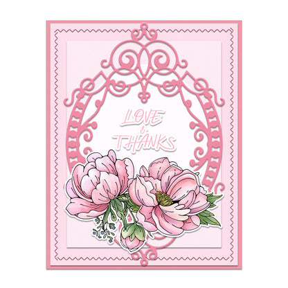 Decorative Flower Frame Metal Cutting Dies