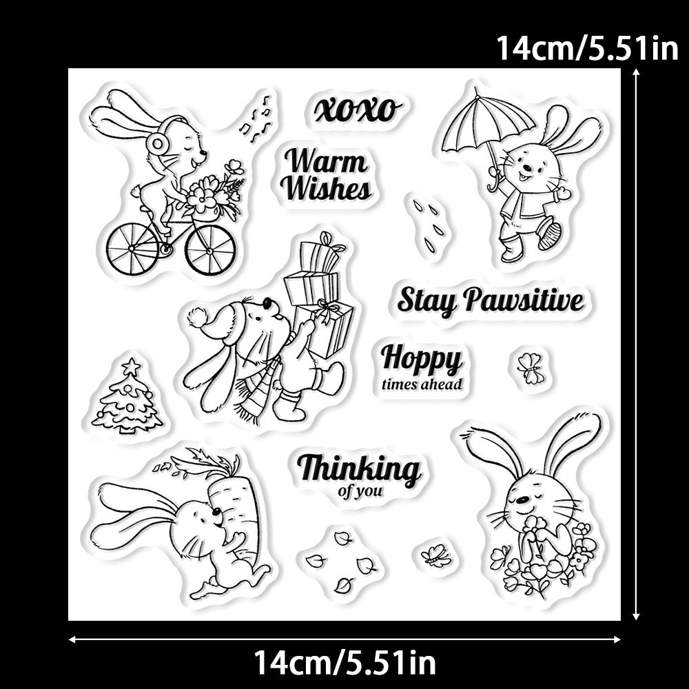 Happy Rabbit Dies & Stamps Set