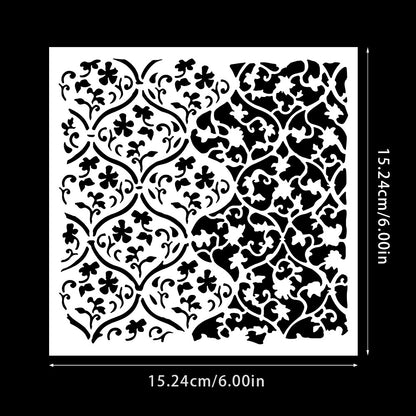 Small Flowers DIY Painting Hollow Stencil