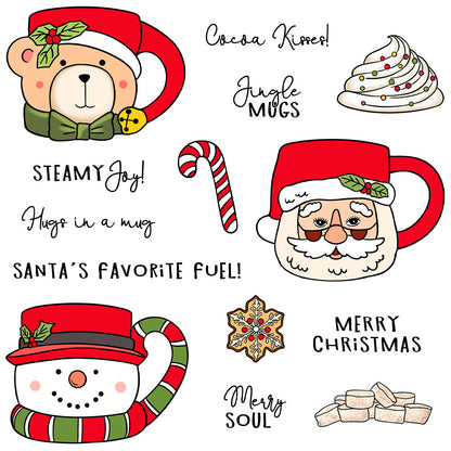 Christmas Mug Dies & Stamps Set