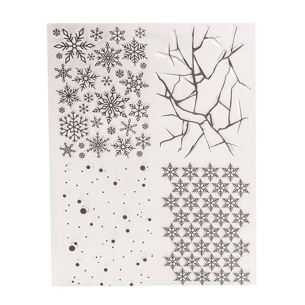 Snowflake Decoration Clear Stamps