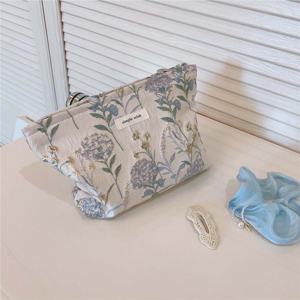 Three-color Dandelion Elegant Cosmetic Bag