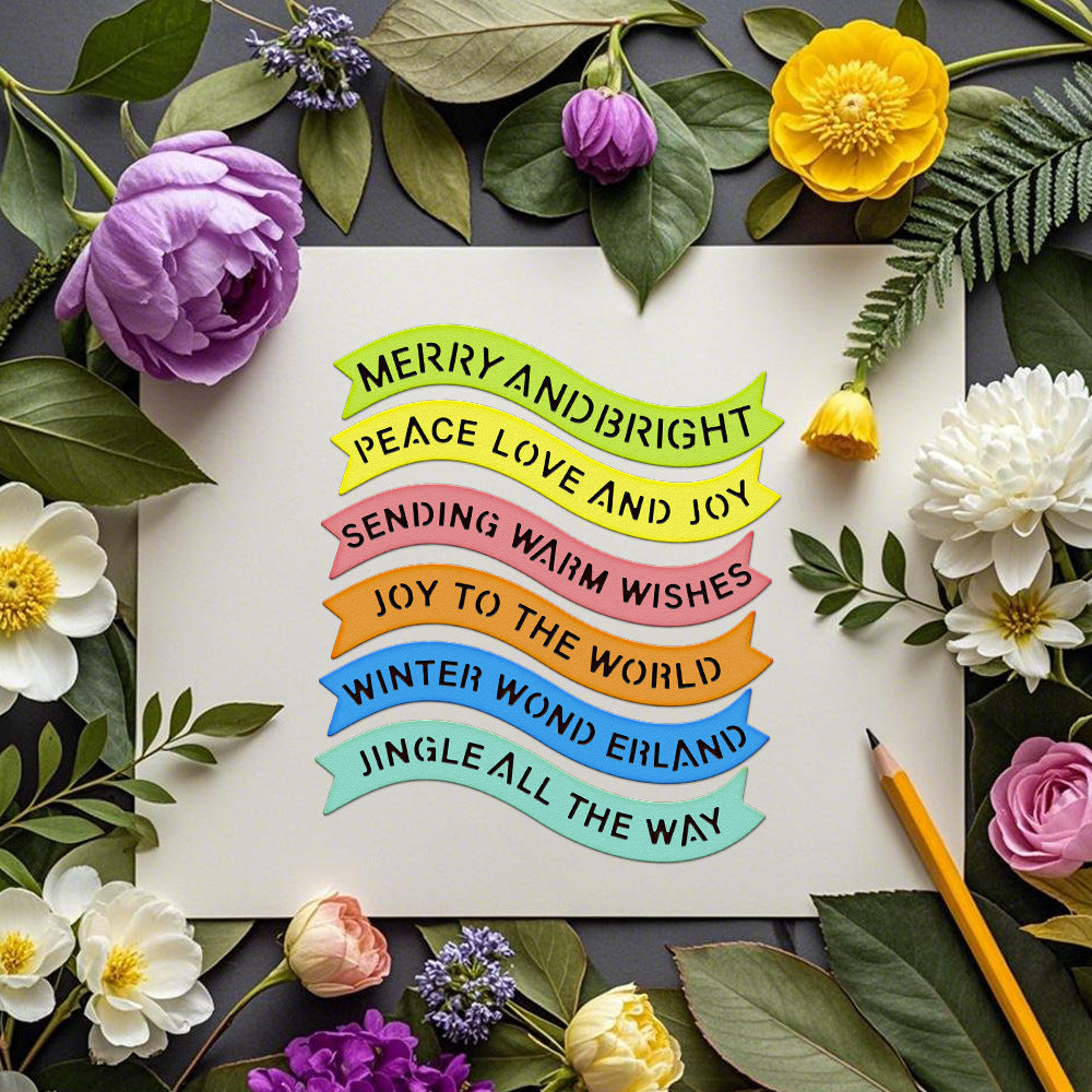 Encouraging Words Metal Cutting Dies