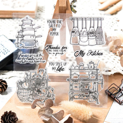 Kitchen Series Dies & Stamps Set