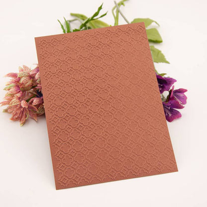 Clover Pattern Plastic Embossing Folder