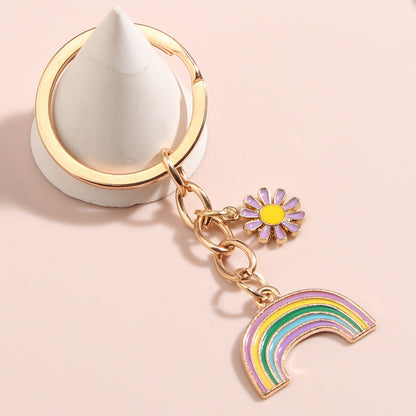 Cute Rainbow Keychain