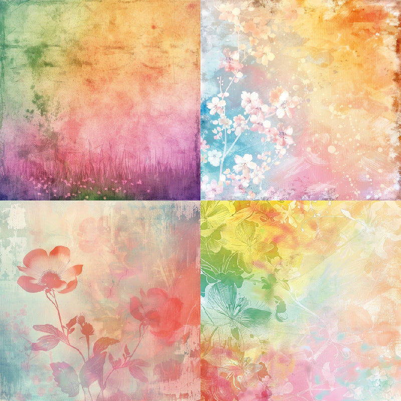 24PCS 6" Verdure Scrapbook Paper & Cardstock