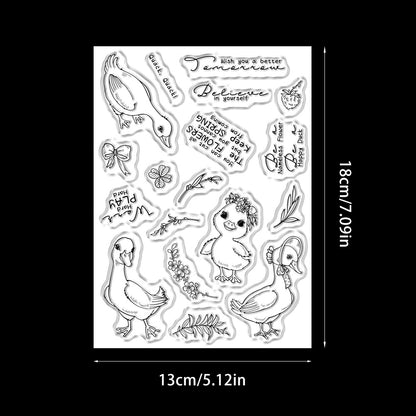 Easter Goose Dies & Stamps Set