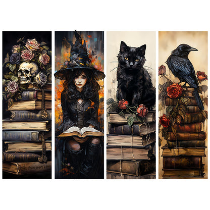 Halloween Elements Dies & Stamps Set