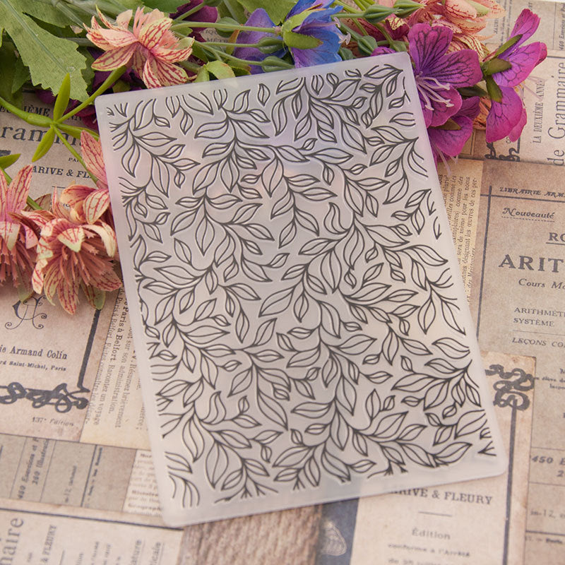 Branches and Leaves Embossing Folder