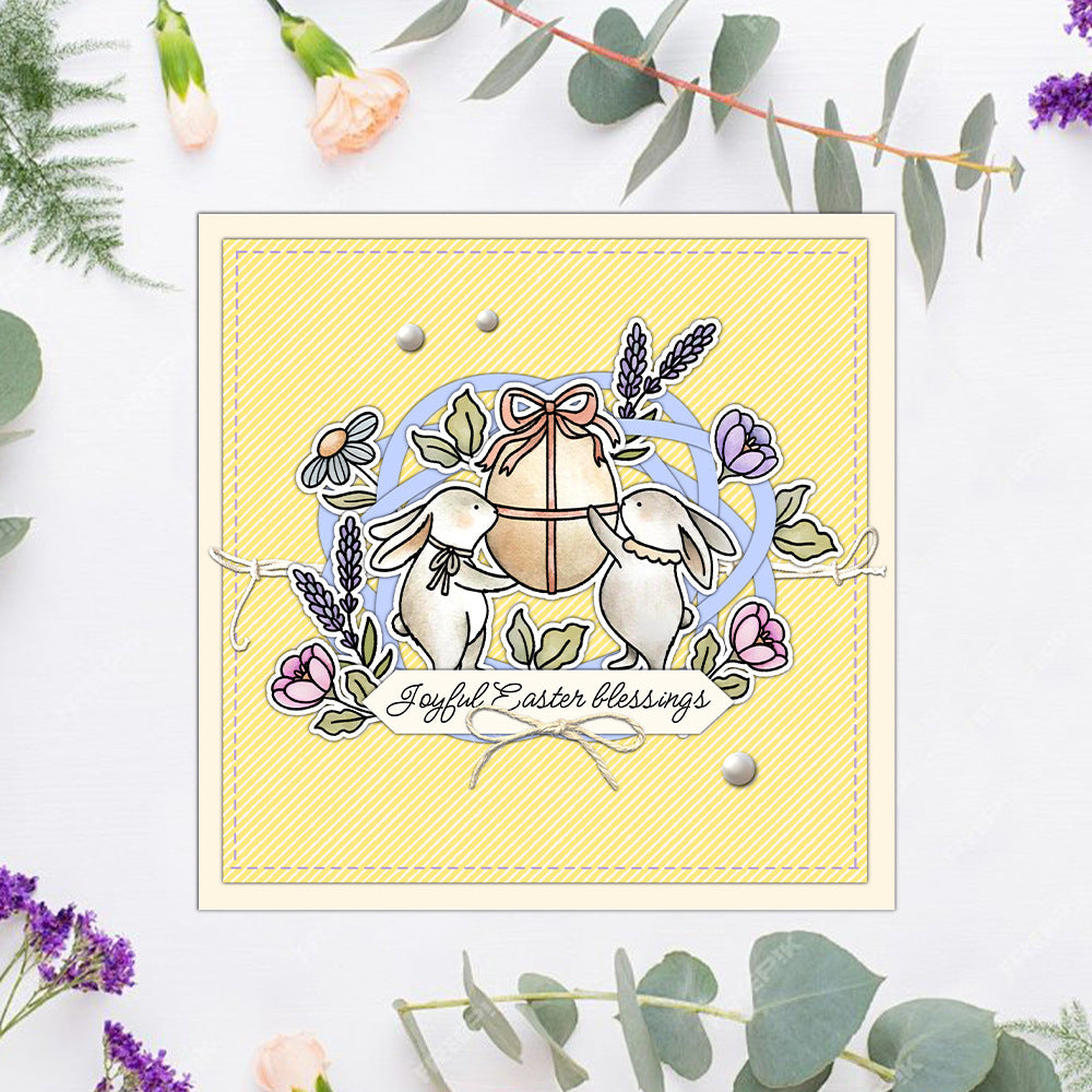 Easter Bunny Dies & Stamps Set