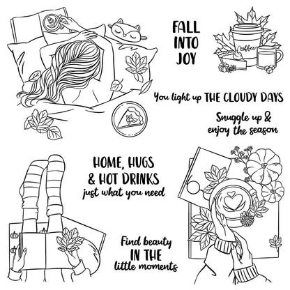 Autumn Time Clear Stamps