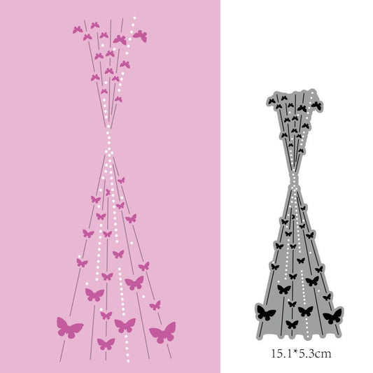 Butterfly Curtains Metal Cutting Dies