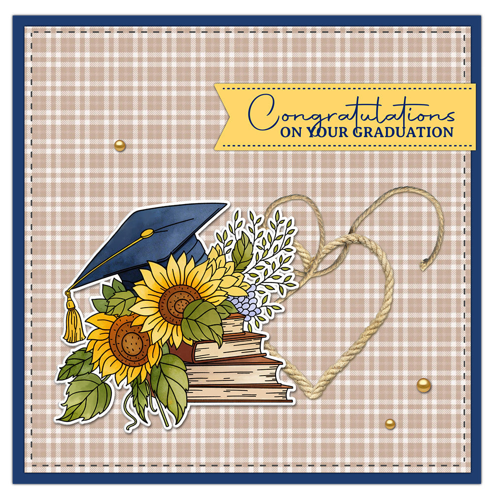 Graduation Wishes Clear Stamps