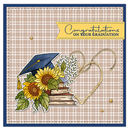 Graduation Wishes Clear Stamps