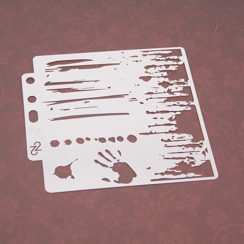 DIY Painting Scrapbook Hollow Stencil