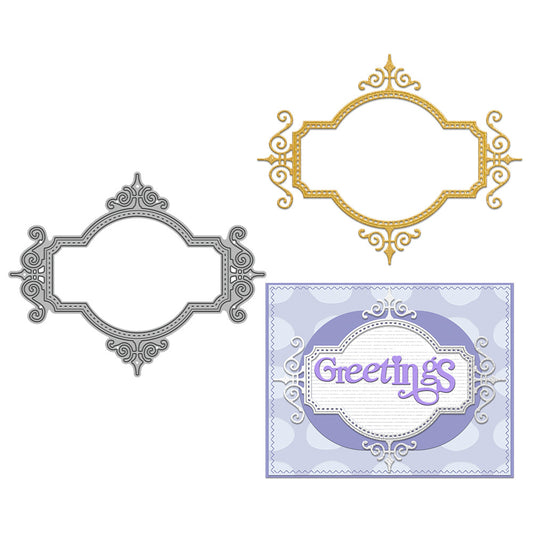 Decorative Flower Frame Metal Cutting Dies