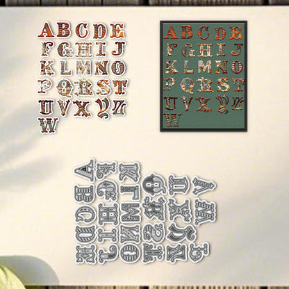 English Letters Metal Cutting Dies