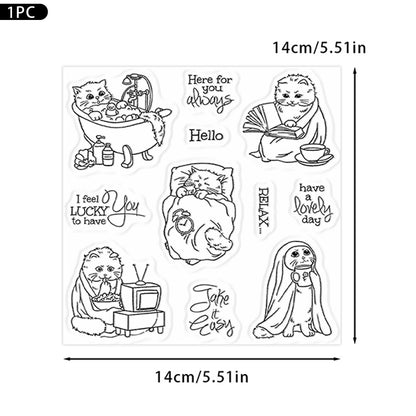The Kittens Resting Dies & Stamps Set