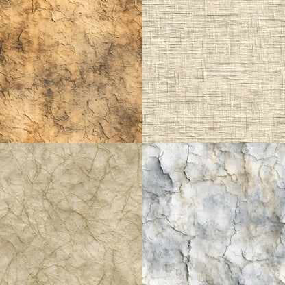 24PCS 6" Crumple Scrapbook Paper & Cardstock