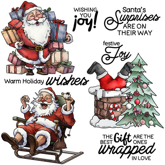 Santa Claus Dies & Stamps Set