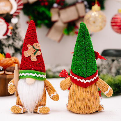 Gingerbreads Man Gnome Plush Doll Gnomes