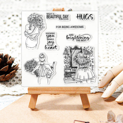 Fashion Girls Clear Stamps