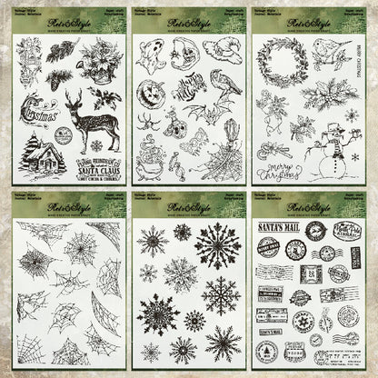 Various Patterns DIY Scrapbook Clear Stamps