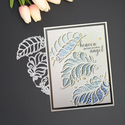 Hollowed-out Feathers Metal Cutting Dies