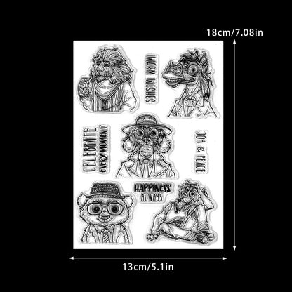 Animal Series Dies & Stamps Set