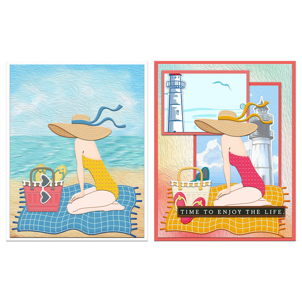 Beach Girl Metal Cutting Dies