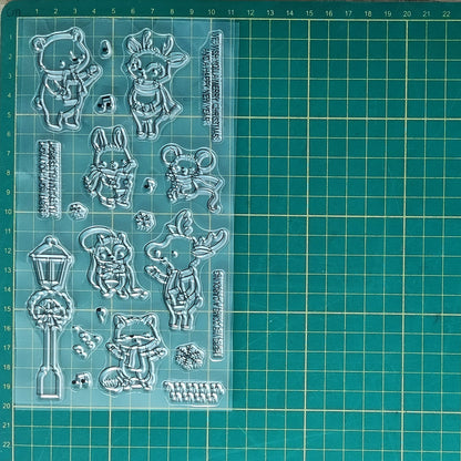 Animal Series Dies & Stamps Set