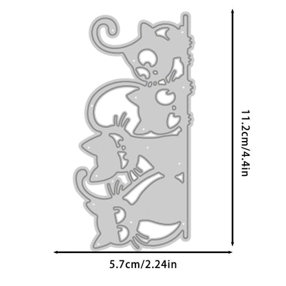 Cute Cats Metal Cutting Dies