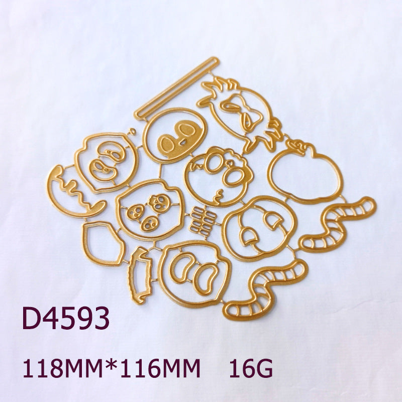 Halloween Ghost Cup Metal Cutting Dies