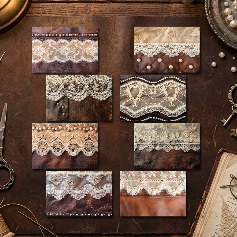 A5 Vintage Lace Journal Scrapbook Paper