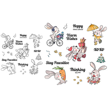 Happy Rabbit Dies & Stamps Set