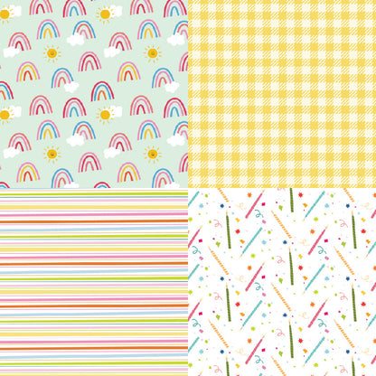 24PCS 6" Keep Growing Scrapbook Paper & Cardstock
